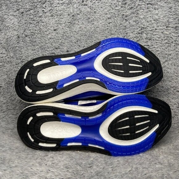 Adidas Pureboost 22 Running Men Size 12.5 Blue White HQ8583 - Picture 6 of 7